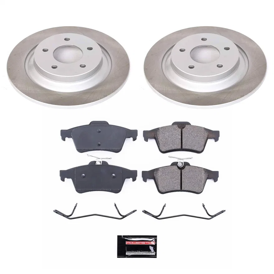 Rear SEMI-COATED ROTOR KIT for Mazda 5