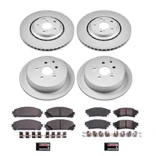 Front and Rear Z17 COATED BRAKE KIT image 2