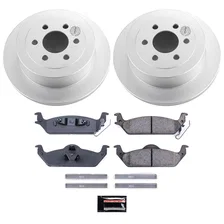 Rear Z17 COATED BRAKE KIT for Dodge Dakota image 2