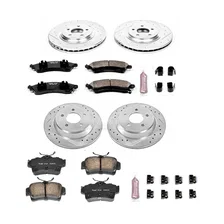 Front and Rear Z23 EVOLUTION BRAKE KIT for Ford Mustang image 2