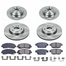 Front and Rear AUTOSPECIALTY BRAKE KIT for Acura TL image 2
