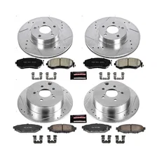 Front and Rear Z23 EVOLUTION BRAKE KIT for Subaru Impreza image 2