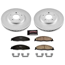 Front Z17 COATED BRAKE KIT for Cadillac CTS image 2