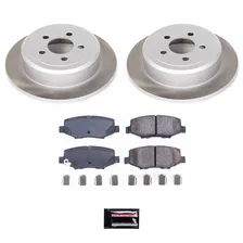 Rear SEMI-COATED ROTOR KIT image 1