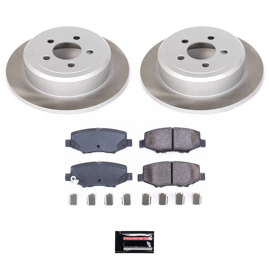 Rear SEMI-COATED ROTOR KIT