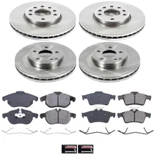 Front and Rear AUTOSPECIALTY BRAKE KIT for Saab 9-3 image 2