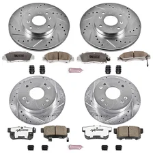 Front and Rear Z26 STREET BRAKE KIT for Acura CL image 2