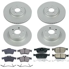 Front and Rear Z17 COATED BRAKE KIT for Ford Transit Connect image 2