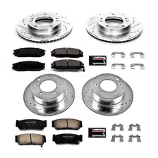 Front and Rear Z23 EVOLUTION BRAKE KIT for Kia Sorento image 2
