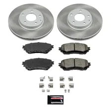 Front SEMI-COATED ROTOR KIT for Mazda 6 image 1