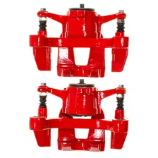 Rear RED CALIPER PAIR W/BRKT for Ford F-150 image 5