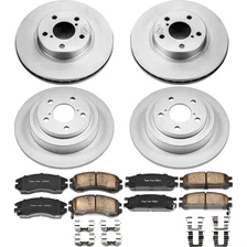 Front and Rear Z17 COATED BRAKE KIT for Subaru image 2