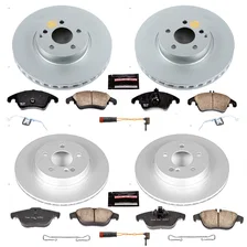 Front and Rear Z23 COATED BRAKE KIT for Mercedes-Benz image 2