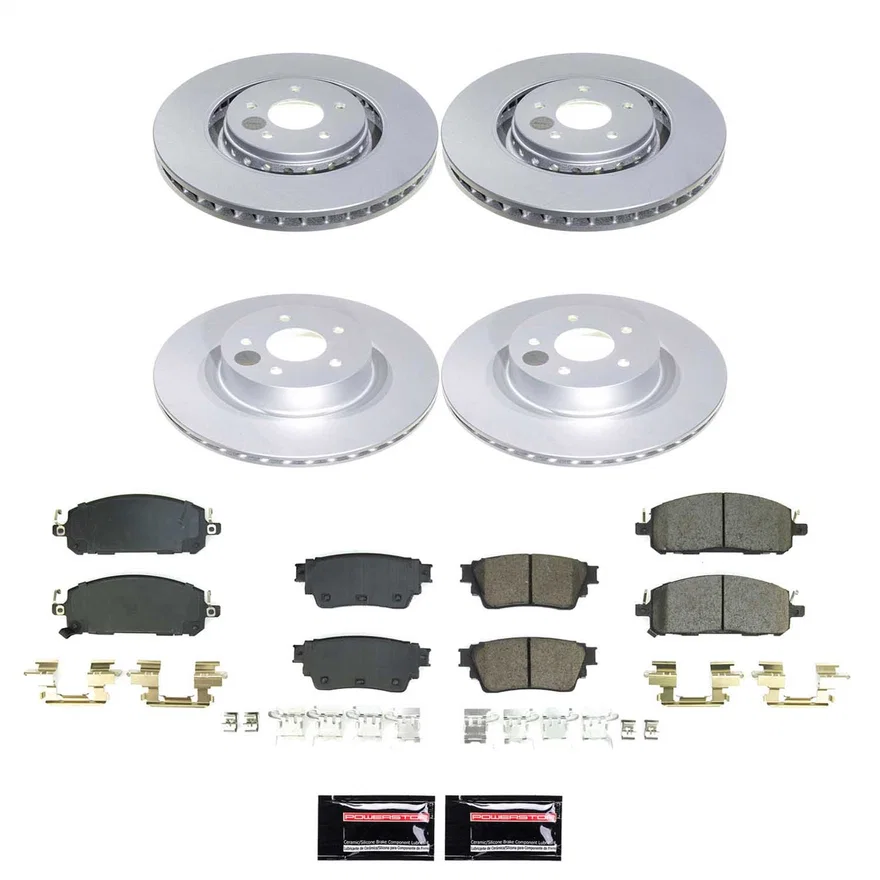 Front and Rear Z17 COATED BRAKE KIT