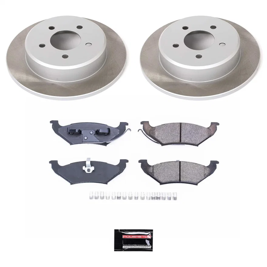 Rear SEMI-COATED ROTOR KIT