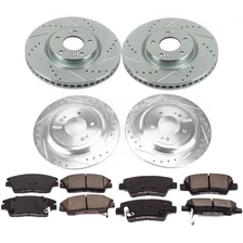 Front and Rear Z23 EVOLUTION BRAKE KIT for Kia Sportage image 2