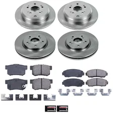 Front and Rear AUTOSPECIALTY BRAKE KIT for Acura RDX image 2