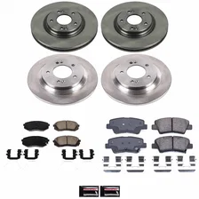Front and Rear AUTOSPECIALTY BRAKE KIT for Hyundai Elantra GT image 2