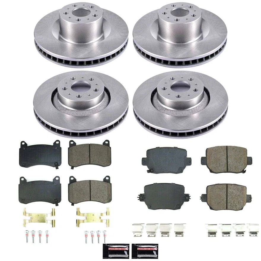 Front and Rear AUTOSPECIALTY BRAKE KIT for Tesla Y