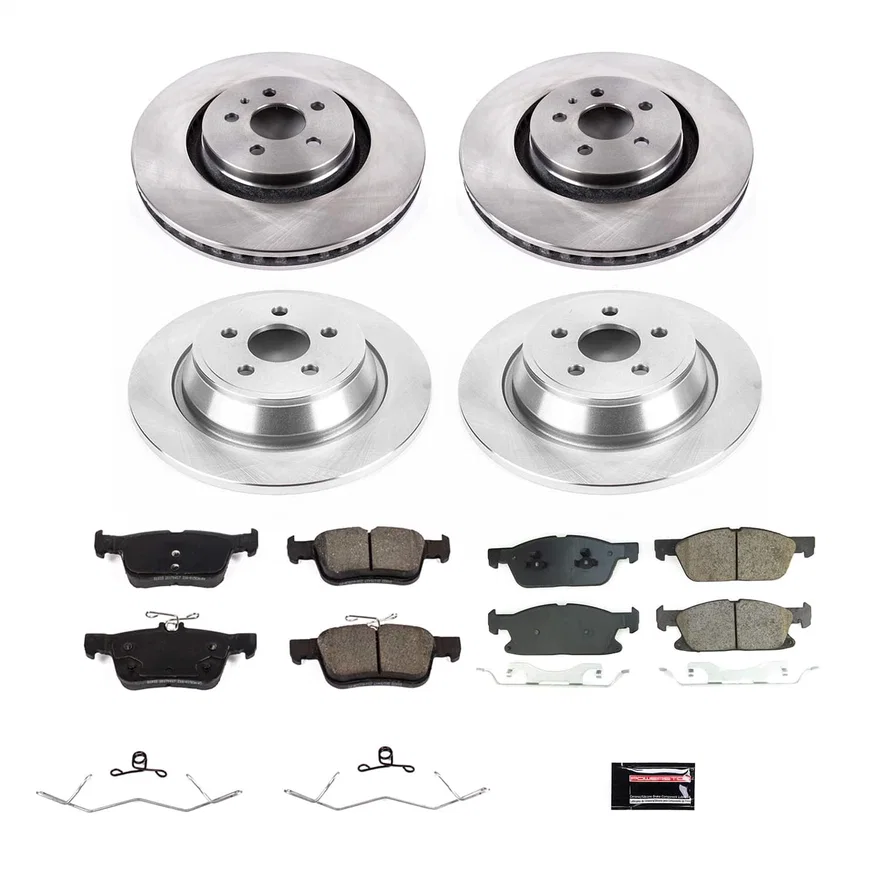 Front and Rear AUTOSPECIALTY BRAKE KIT