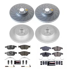 Front and Rear Z23 COATED BRAKE KIT for Mercedes-Benz E550 image 2