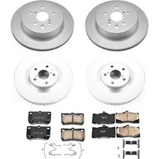 Front and Rear Z17 COATED BRAKE KIT for Lexus image 2