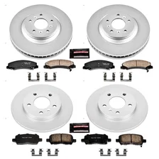 Front and Rear Z17 COATED BRAKE KIT for Chevrolet image 2
