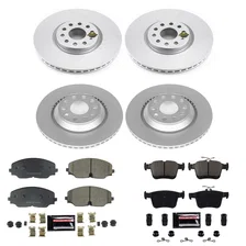 Front and Rear Z23 COATED BRAKE KIT for Volkswagen image 2
