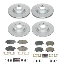 Front and Rear Z23 COATED BRAKE KIT for Volvo XC40 image 1