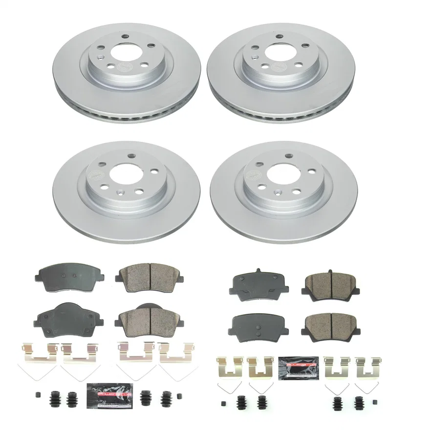 Front and Rear Z23 COATED BRAKE KIT for Volvo XC40