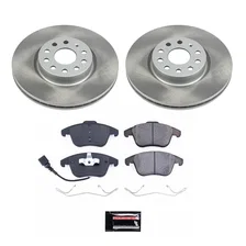 Front SEMI-COATED ROTOR KIT image 1