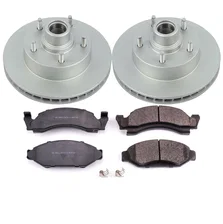 Front Z17 COATED BRAKE KIT for Ford image 2