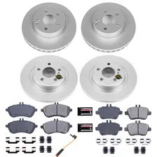 Front and Rear Z23 COATED BRAKE KIT for Mercedes-Benz SLK250 image 2