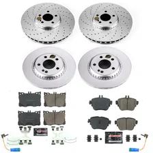 Front and Rear Z23 COATED BRAKE KIT for Mercedes-Benz image 2
