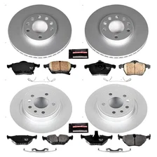 Front and Rear Z23 COATED BRAKE KIT for Saab 9-5 image 2