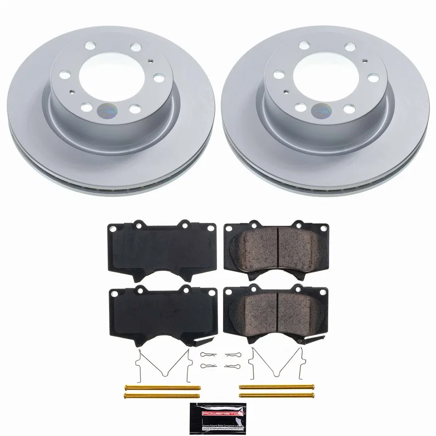 Front Z17 COATED BRAKE KIT for Toyota Tacoma