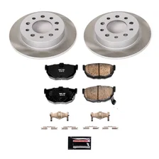 Rear SEMI-COATED ROTOR KIT for Hyundai Tiburon image 1
