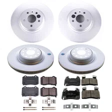 Front and Rear Z17 COATED BRAKE KIT for Tesla image 2