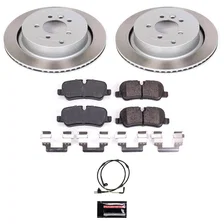 Rear SEMI-COATED ROTOR KIT for Land Rover LR3 image 1