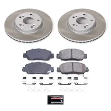 Front SEMI-COATED ROTOR KIT for Honda Accord image 1