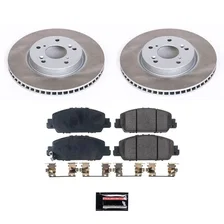 Front SEMI-COATED ROTOR KIT for Honda Accord image 1