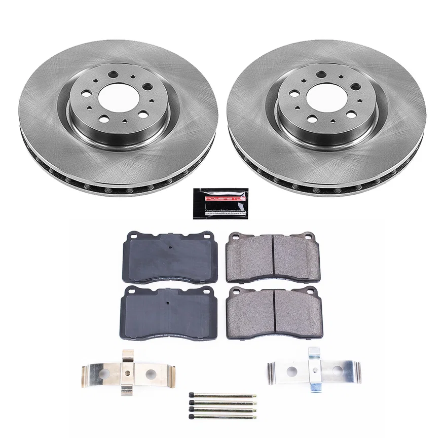 Front AUTOSPECIALTY BRAKE KIT for Volvo S60