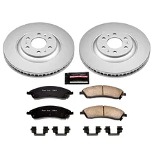 Front Z17 COATED BRAKE KIT for Cadillac SRX image 2