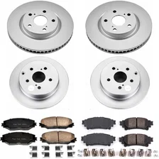 Front and Rear Z17 COATED BRAKE KIT for Toyota Mirai image 2