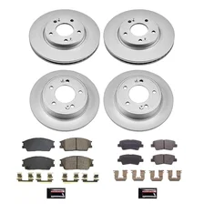 Front and Rear Z17 COATED BRAKE KIT image 1