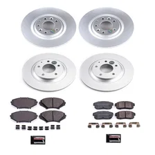Front and Rear Z17 COATED BRAKE KIT for Mazda RX-8 image 2