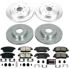 Front and Rear Z23 EVOLUTION BRAKE KIT for Cadillac ATS image 2