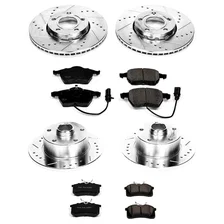 Front and Rear Z23 EVOLUTION BRAKE KIT for Audi A4 image 2