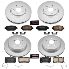 Front and Rear Z17 COATED BRAKE KIT for Lexus image 2