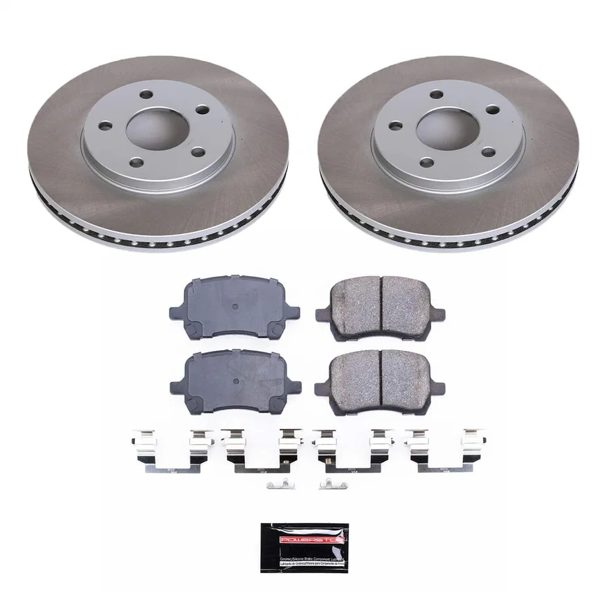 Front SEMI-COATED ROTOR KIT for Chevrolet HHR